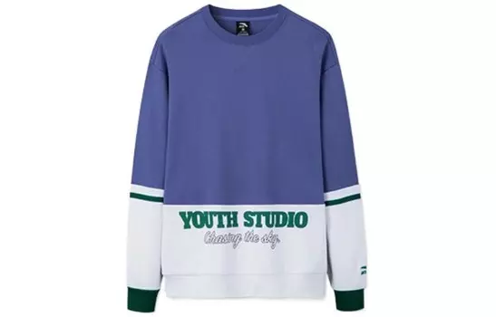 Свитшот Life Collection унисекс синий Anta, синий