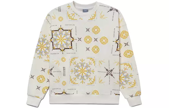 Свитшот LiNing CF Journey Series Unisex Ecru, Ecru