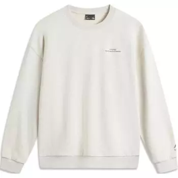 Свитшот LiNing Sports Fashion Collection унисекс, цвет «серый меланж»
