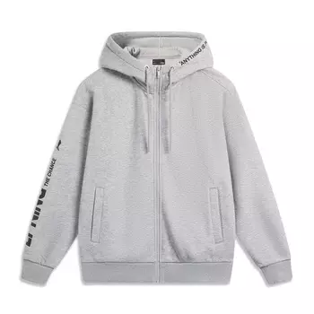 Свитшот LiNing Sports Fashion Collection унисекс, цвет серый меланж