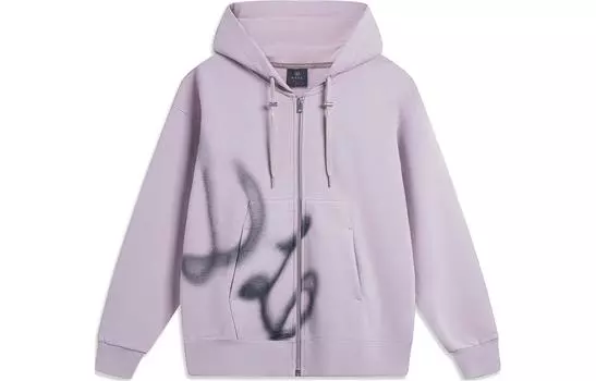 Свитшот LiNing Wade Collection унисекс сланцево-фиолетовый