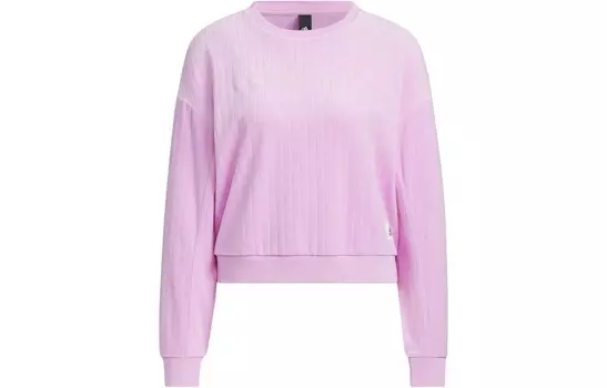 Свитшот Lounge женский фиолетовый Adidas