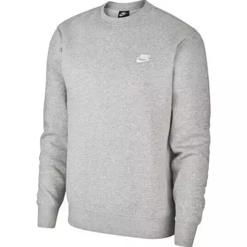 Свитшот M NSW Club CRW BB Nike, цвет Dunkelgrau/Wei