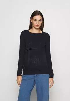 Свитшот MAMALICIOUS CRYSTA, цвет navy blazer