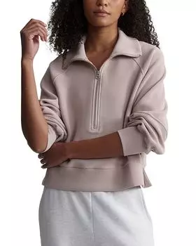 Свитшот Milano с застежкой-молнией на половину длины Varley, серый