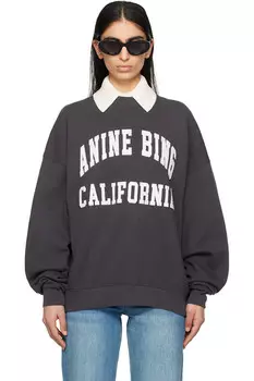 Свитшот Miles от Anine Bing Anine Bing, черный