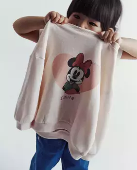 Свитшот Минни Sfera, цвет Crudo