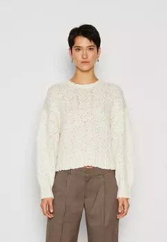 Свитшот Monki, цвет off white