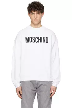Свитшот Moschino' institutional Moschino, белый