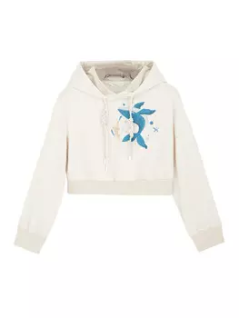 Свитшот Mslan укороченный, песочный