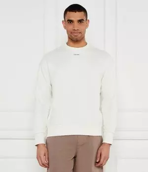 Свитшот мужской Calvin Klein однотонный, экрю