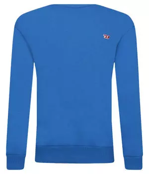 Свитшот мужской Diesel с логотипом бренда, синий