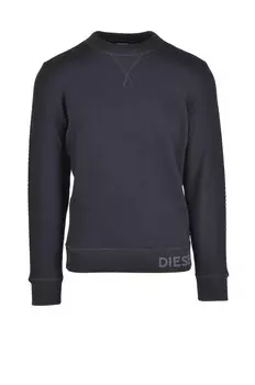 Свитшот мужской Diesel с надписью, черный