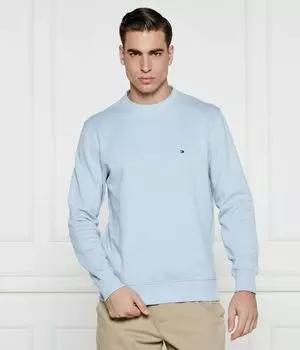 Свитшот мужской Tommy Hilfiger однотонный, голубой