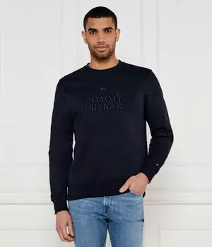 Свитшот мужской Tommy Hilfiger с вышивкой, синий