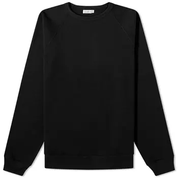 Свитшот Nanamica Crew, черный