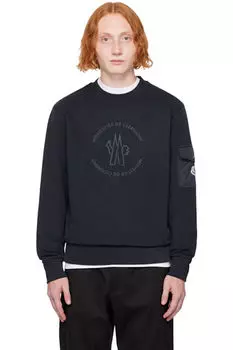 Свитшот Navy Bonded-Logo Moncler