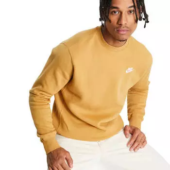 Свитшот Nike Club Crew Neck, золотой