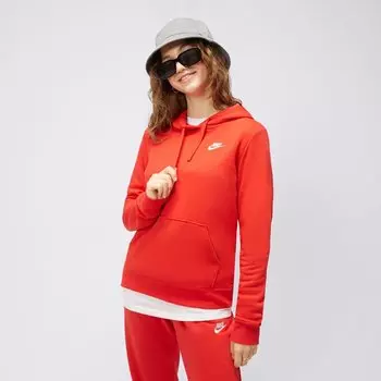 Свитшот Nike Club с капюшоном, красный
