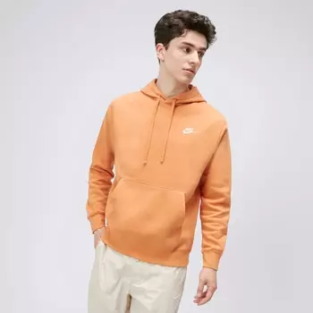 Свитшот Nike SportWear Club с капюшоном, коричневый