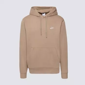 Свитшот Nike SportWear Club с капюшоном, коричневый