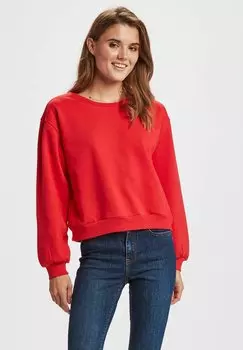 Свитшот Nmph, огненно-алый