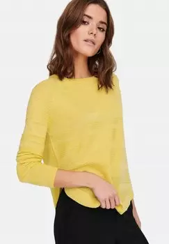 Свитшот ONLY CAVIAR LS NOOS *CERISE*, желтый