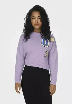 Свитшот ONLY ДЕТАЛИ, лаванда.