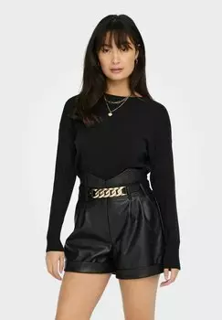 Свитшот ONLY KURZER, черный