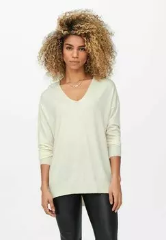 Свитшот ONLY LOOSE FIT, Белый колпачок серый