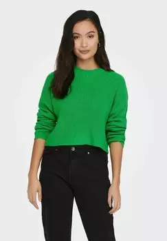 Свитшот ONLY MALAVI L/S CROPPED NOOS, цвет green bee