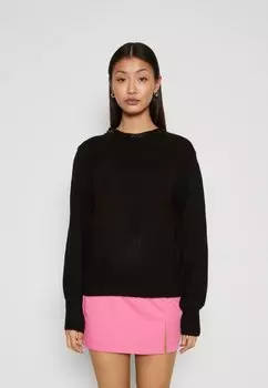 Свитшот ONLY ONLAVI EMBELLISH O NECK, черный