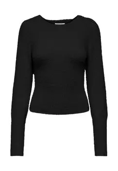 Свитшот ONLY ONLELLA PIUMO LS PUFF CC, черный