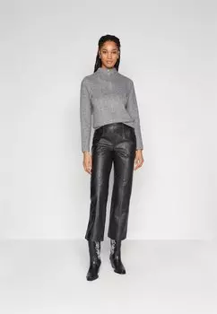 Свитшот ONLY ONLLUCIA ZIP, цвет medium grey melange