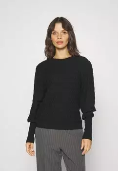 Свитшот ONLY Petite ONLFAYE LIFE, черный