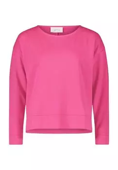 Свитшот оверсайз, с разрезами по бокам, женский CARTOON, цвет Lilac Rose