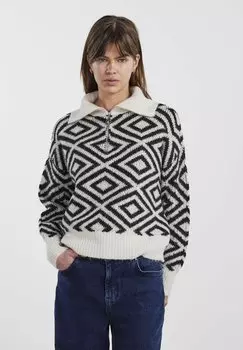 Свитшот Pieces, цвет cloud dancer