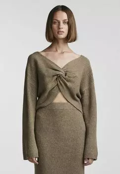 Свитшот Pieces, цвет fossil