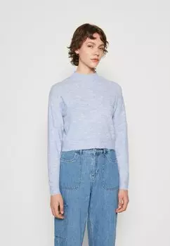 Свитшот Pieces PCFILA HIGH NECK, цвет grapemist