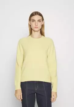 Свитшот Polo Ralph Lauren ДЛИННЫЙ РУКАВ, цвет soft yellow
