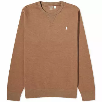 Свитшот Polo Ralph Lauren Double Knit, цвет Cedar Heather