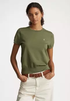 Свитшот Polo Ralph Lauren КОРОТКИЙ РУКАВ, цвет garden trail