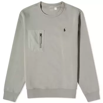 Свитшот Polo Ralph Lauren Next Gen Crew, серый