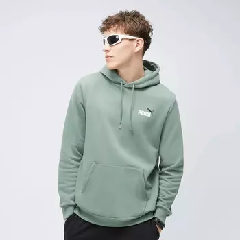 Свитшот Puma Ess+ с маленьким логотипом, зеленый