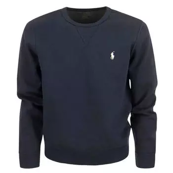 Свитшот Ralph Lauren Double Knit Crew Neck, синий
