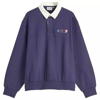 Свитшот регби Flags Carhartt Wip, цвет space