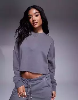 Свитшот River Island в темно-сером цвете
