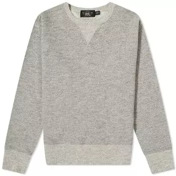 Свитшот Rrl Crew, серый