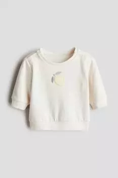 Свитшот с аппликацией H&M, мультиколор