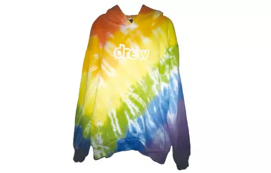 Свитшот с буквенным логотипом серии унисекс цвета радуги Drew House, цвет Rainbow